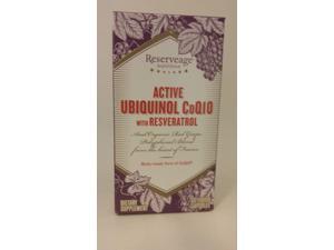Active Ubiquinol CoQ10 with Resveratrol - Reserveage - 60 - Liquid Capsule Active Ubiquinol CoQ10 with Resveratrol - Reserveage - 60 - Liquid Capsule
