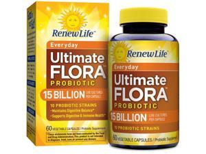 Ultimate Flora Adult Formula 15 Billion - Renew Life - 60 - VegCap Ultimate Flora Adult Formula 15 Billion - Renew Life - 60 - VegCap