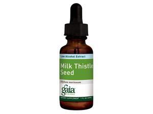 Milk Thistle Seed Extract Low Alcohol - Gaia Herbs - 2 oz - Liquid Milk Thistle Seed Extract Low Alcohol - Gaia Herbs - 2 oz - Liquid