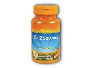 B-12 500mcg - Thompson - 90 - Tablet B-12 500mcg - Thompson - 90 - Tablet