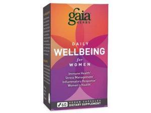 Daily Wellbeing for Women - Gaia Herbs - 60 - VegCap Daily Wellbeing for Women - Gaia Herbs - 60 - VegCap