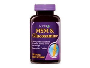 MSM Glucosamine 250/250mg - Natrol - 180 - Capsule MSM Glucosamine 250/250mg - Natrol - 180 - Capsule