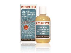 Feminine Cleansing & Moisturizing Wash - Emerita - 4 oz - Liquid Feminine Cleansing & Moisturizing Wash - Emerita - 4 oz - Liquid