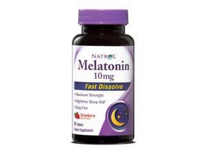 Melatonin 10mg Fast Dissolve - Natrol - 60 - Tablet Melatonin 10mg Fast Dissolve - Natrol - 60 - Tablet