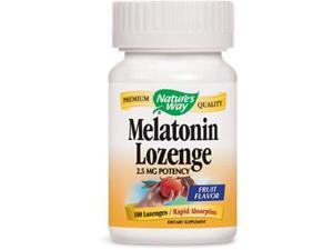 Melatonin 2.5mg Sublingual - Nature's Way - 100 - Lozenge Melatonin 2.5mg Sublingual - Nature's Way - 100 - Lozenge