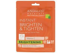 Hydro Serum Facial Mask Brightening - Andalou Naturals - 0.6oz - Mask Hydro Serum Facial Mask Brightening - Andalou Naturals - 0.6oz - Mask