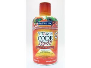 Vitamin Code Liquid- Fruit Punch - Garden of Life - 30 oz - Liquid Vitamin Code Liquid- Fruit Punch - Garden of Life - 30 oz - Liquid