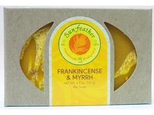 Frankincense & Myrrh Soap - Sunfeather - 4.3 oz - Bar Soap Frankincense & Myrrh Soap - Sunfeather - 4.3 oz - Bar Soap