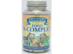 Food Source Food B-Complex - Solaray - 100 - VegCap Food Source Food B-Complex - Solaray - 100 - VegCap