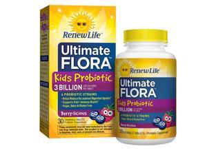 Ultimate Flora Kid's Probiotic - Renew Life - 30 - Chewable Ultimate Flora Kid's Probiotic - Renew Life - 30 - Chewable