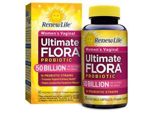 Ultimate Flora Vaginal Support 50 Billion - Renew Life - 30 - VegCap Ultimate Flora Vaginal Support 50 Billion - Renew Life - 30 - VegCap