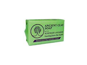 Clay Soap Rosemary Lavender - Zion Health - 6 oz - Bar Clay Soap Rosemary Lavender - Zion Health - 6 oz - Bar
