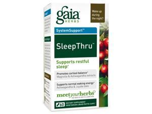 Sleep Thru - Gaia Herbs - 60 - VegCap Sleep Thru - Gaia Herbs - 60 - VegCap