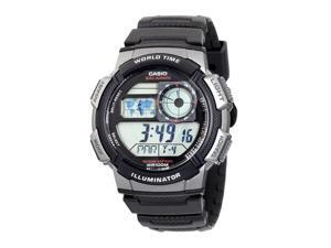 Casio Men's AE1000W-1BVCF Silver-Tone and Black Digital Sport Watch Casio Men's AE1000W-1BVCF Silver-Tone and Black Digital Sport Watch
