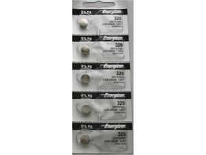 Energizer Battery 329 (SR731SW) Silver Oxide 1.55V (pack of 5) Energizer Battery 329 (SR731SW) Silver Oxide 1.55V (pack of 5)