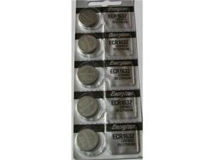 Energizer Battery 1632 (CR1632) Lithium 3V (Pack of 5 Batteries) Energizer Battery 1632 (CR1632) Lithium 3V (Pack of 5 Batteries)