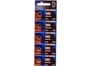 Renata Battery 395 SR927SW Silver 1.55v (5 Batteries Per Pack) Renata Battery 395 SR927SW Silver 1.55v (5 Batteries Per Pack)