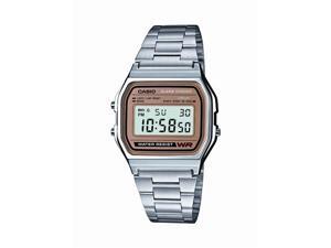Casio #A158WEA-9 Men's Metal Band Classic Digital Bracelet Watch Casio #A158WEA-9 Men's Metal Band Classic Digital Bracelet Watch