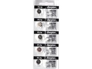 Energizer Battery 395/399 Silver Oxide 1.55V (5 Batteries Per Pack) Energizer Battery 395/399 Silver Oxide 1.55V (5 Batteries Per Pack)