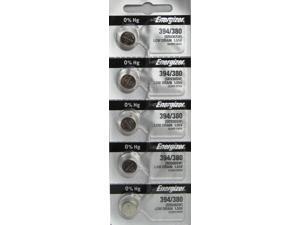 Energizer Battery 394/380 (SR936SW,SR936W)Silver Oxide 1.55V (5 Batteries per Pack) Energizer Battery 394/380 (SR936SW,SR936W)Silver Oxide 1.55V (5 Batteries per Pack)
