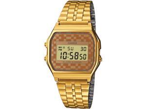 Casio #A159WGEA-9A Men's Vintage Gold Tone Chrongoraph Alarm LCD Digital Watch Casio #A159WGEA-9A Men's Vintage Gold Tone Chrongoraph Alarm LCD Digital Watch