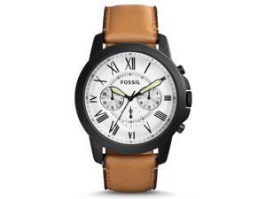 Fossil Men's FS5087 Black Leather Quartz Watch Fossil Men's FS5087 Black Leather Quartz Watch