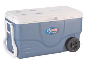 Coleman 62 Quart Xtreme Wheeled Blue Cooler 6262A748 Coleman 62 Quart Xtreme Wheeled Blue Cooler 6262A748