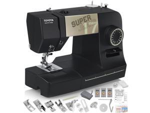 TOYOTA Super Jeans J17XL Sewing Machine (Glides Over 12 Layers of Denim) w/ Gliding Foot, Blind Hem Foot, Zipper Foot, Overcast Foot, Needles and More! TOYOTA Super Jeans J17XL Sewing Machine (Glides Over 12 Layers of Denim) w/ Gliding Foot, Blind Hem Foot, Zipper Foot, Overcast Foot, Needles and More!