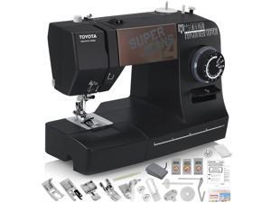 TOYOTA Super Jeans J34 Sewing Machine (Glides Over 12 Layers of Denim) w/ Gliding Foot, Blind Hem Foot, Zipper Foot, Overcast Foot, Needles and More! TOYOTA Super Jeans J34 Sewing Machine (Glides Over 12 Layers of Denim) w/ Gliding Foot, Blind Hem Foot, Zipper Foot, Overcast Foot, Needles and More!