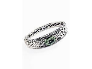 Effy Jewlery Balissima Lagoon Green Amethyst Bangle, 8.17 TCW Effy Jewlery Balissima Lagoon Green Amethyst Bangle, 8.17 TCW