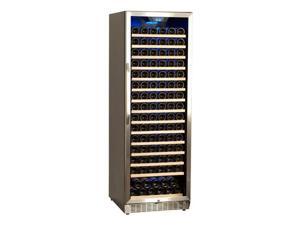 EdgeStar 166 Bottle Built-In or Free Standing Wine Cooler - Black/Stainless Steel EdgeStar 166 Bottle Built-In or Free Standing Wine Cooler - Black/Stainless Steel