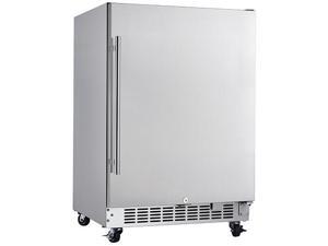 5.49 Cu. Ft. EdgeStar 142 Can Stainless Steel Outdoor Beverage Cooler - Black and Stainless Steel 5.49 Cu. Ft. EdgeStar 142 Can Stainless Steel Outdoor Beverage Cooler - Black and Stainless Steel