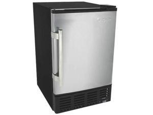 EdgeStar 12 Lbs. Built-In Ice Maker - Stainless Steel/Black EdgeStar 12 Lbs. Built-In Ice Maker - Stainless Steel/Black