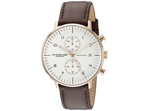 Stuhrling Original 803 04 Men's Monaco Analog Display Quartz Brown Watch Stuhrling Original 803 04 Men's Monaco Analog Display Quartz Brown Watch