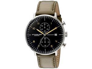 Stuhrling Original 803 02 Men's Monaco Analog Display Quartz Green Watch Stuhrling Original 803 02 Men's Monaco Analog Display Quartz Green Watch