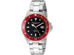 Stuhrling Men's 792 04 Aquadiver Analog Display Automatic Self Wind Silver Watch Stuhrling Men's 792 04 Aquadiver Analog Display Automatic Self Wind Silver Watch