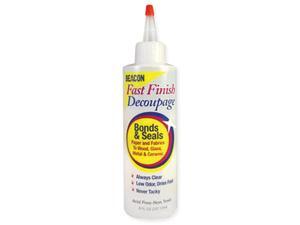 Fast Finish Decoupage Sealer-8oz Fast Finish Decoupage Sealer-8oz