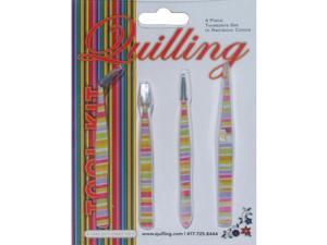 Tweezer Set 4 Piece-Rainbow Tweezer Set 4 Piece-Rainbow