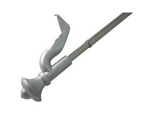 Decorative Twist And Fit Curtain Traverse Rod-NKL T&F ROD PETAL FINIAL Decorative Twist And Fit Curtain Traverse Rod-NKL T&F ROD PETAL FINIAL