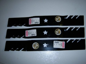 Oregon 95-605 (3 PACK) Gator 3-in-1 Mulcher Blades To Replace 187254/187256 Oregon 95-605 (3 PACK) Gator 3-in-1 Mulcher Blades To Replace 187254/187256