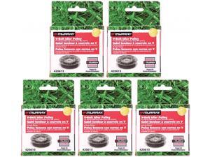 Murray 5 Pack 420613MA Backside Idler Pulley with Approx. 3-Inch Outside Diameter Murray 5 Pack 420613MA Backside Idler Pulley with Approx. 3-Inch Outside Diameter