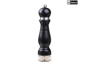 Peugeot Chateauneuf u’Select Black Matte Salt Mill 31cm/12.25" Peugeot Chateauneuf u’Select Black Matte Salt Mill 31cm/12.25"