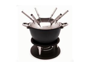 Swissmar Noirmont 10Pc Meat Fondue Set - Black Matte Swissmar Noirmont 10Pc Meat Fondue Set - Black Matte