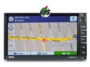 Pyle PLDNV77U Bluetooth 7" LCD Digital Touch Screen Receiver with GPS Maps USB SD Memory Card Readers AUX MP3 Input, Double DIN With Remote Pyle PLDNV77U Bluetooth 7" LCD Digital Touch Screen Receiver with GPS Maps USB SD Memory Card Readers AUX MP3 Input, Double DIN With Remote