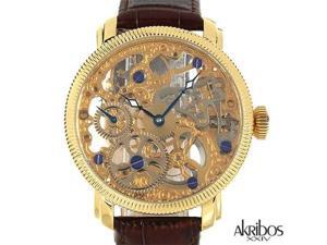 Akribos XXIV ak418yg Gentlemens Mechanical Watch Retail: $750 Akribos XXIV ak418yg Gentlemens Mechanical Watch Retail: $750