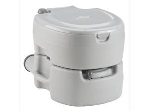 Coleman Large Portable Flush Toilet Grey 2000016503 Coleman Large Portable Flush Toilet Grey 2000016503