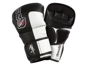 Hayabusa Tokushu 7oz Hybrid Gloves Midnight Black XLG T7HYG-BX Hayabusa Tokushu 7oz Hybrid Gloves Midnight Black XLG T7HYG-BX
