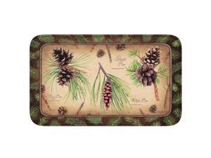 River's Edge Pinecones Memory Foam Mat 31.5in x 20in 1849 River's Edge Pinecones Memory Foam Mat 31.5in x 20in 1849