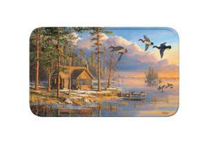 River's Edge Cabin/Ducks Memory Foam Mat 31.5in x 20in 1847 River's Edge Cabin/Ducks Memory Foam Mat 31.5in x 20in 1847