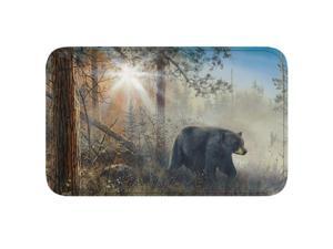 River's Edge Bear Scene Memory Foam Mat 31.5in x 20in 1856 River's Edge Bear Scene Memory Foam Mat 31.5in x 20in 1856